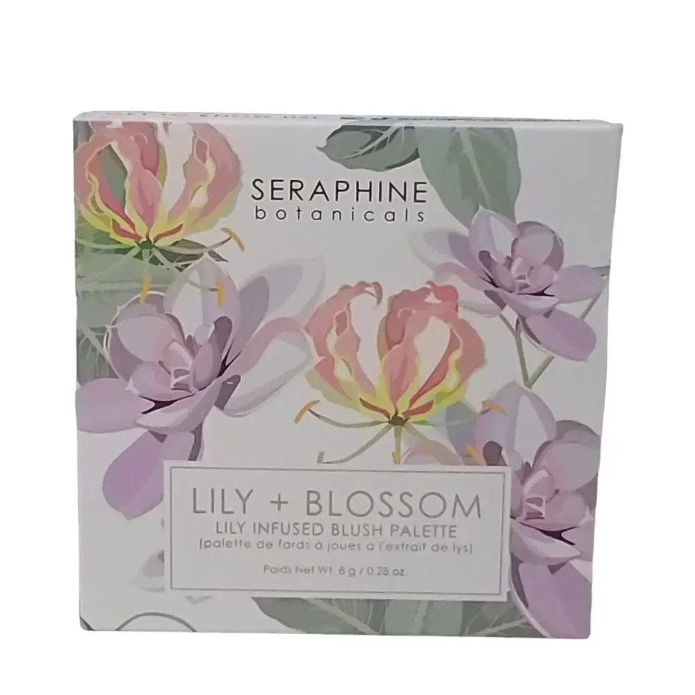 Seraphine Botanicals Lily + Blossom Lily Infused Blush Palette in Soft Bouquet